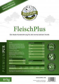 Bellfor PREMIUM PUR FleischPlus - glutenfrei (2,5 kg)